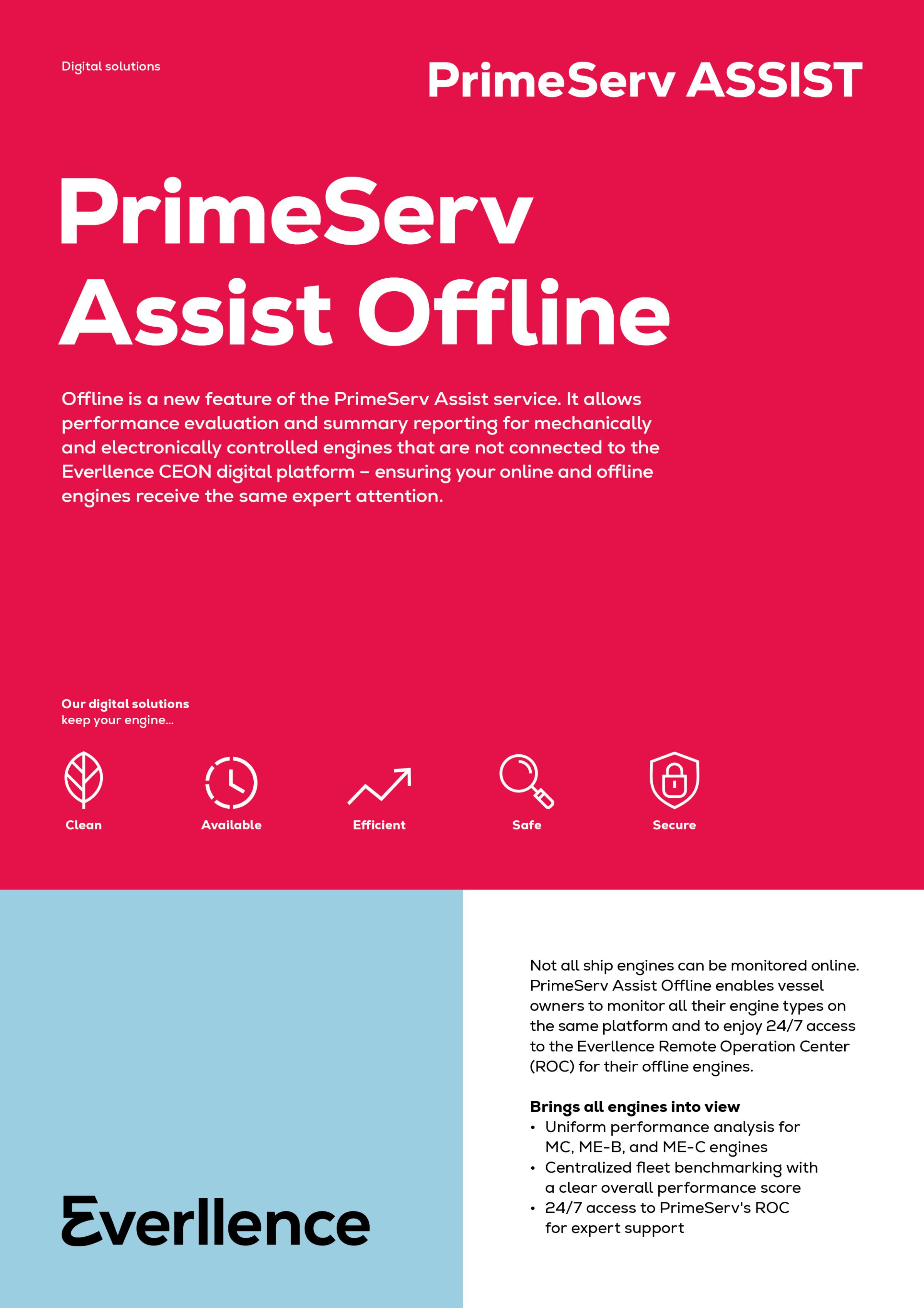PrimeServ Assist two-stroke Offline
